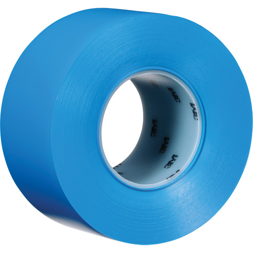 Ruban de marquage de planchers durable 971, 3" x 108', Vinyle, Bleu Rock Safety Industrial Ltd