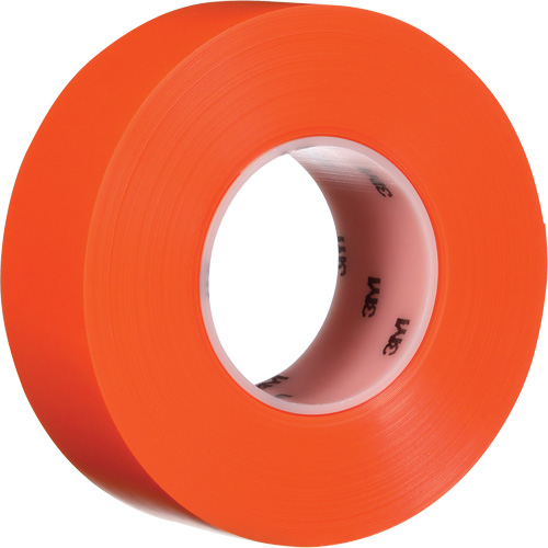 Ruban de marquage de planchers durable 971, 2" x 108', Vinyle, Orange Rock Safety Industrial Ltd