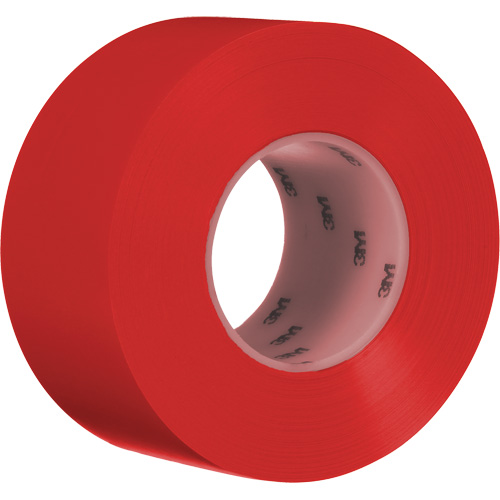 Durable Floor Marking Tape 971, 3" x 108', Vinyl, Red Rock Safety Industrial Ltd
