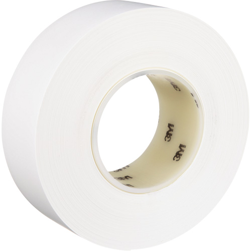 Ruban de marquage de planchers durable 971, 2" x 108', Vinyle, Blanc Rock Safety Industrial Ltd