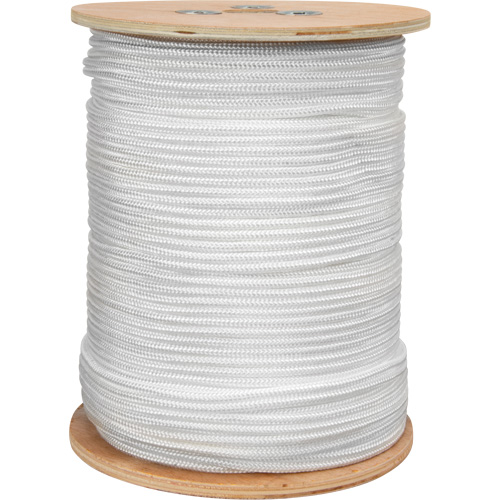 Corde blanche tress&eacute;e, Nylon, 250' Rock Safety Industrial Ltd