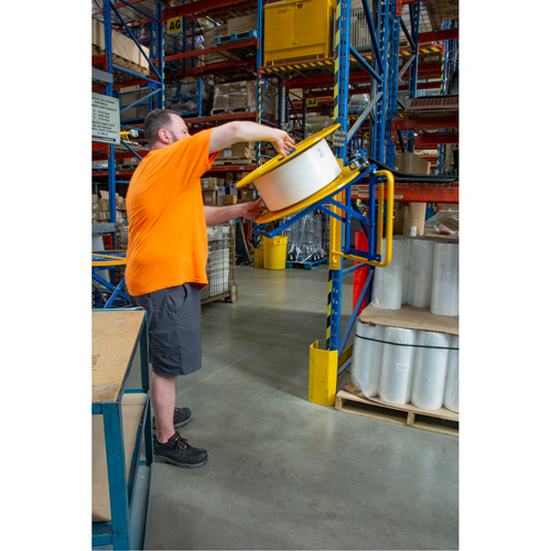 Strapping Dispenser, Polyester/Steel/Polypropylene Straps, 16"/8" Core Dia., 3"/8"/6" Roll Width Rock Safety Industrial Ltd