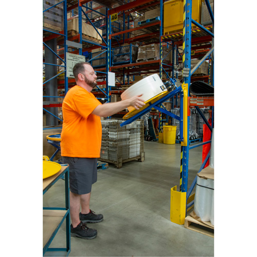 Strapping Dispenser, Polyester/Steel/Polypropylene Straps, 16"/8" Core Dia., 3"/8"/6" Roll Width Rock Safety Industrial Ltd