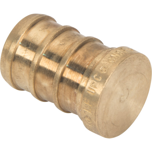 Capuchon de tuyau sans plomb, Tuyau, 1/2" dia., Laiton Rock Safety Industrial Ltd