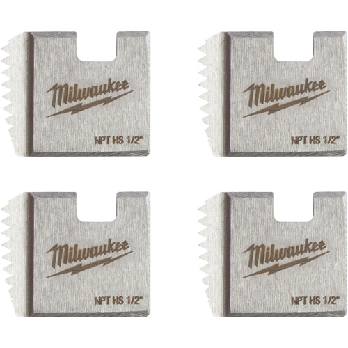 Matrices de tuyauterie portables NPT, Pour tuyau de 1/2", Alliage/Acier rapide Rock Safety Industrial Ltd