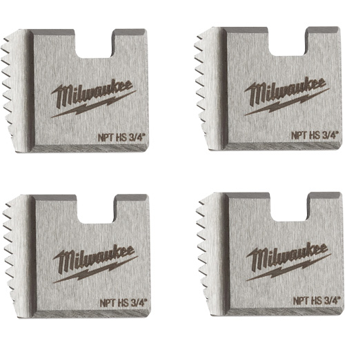 Matrices de tuyauterie portables NPT, Pour tuyau de 3/4", Acier rapide Rock Safety Industrial Ltd