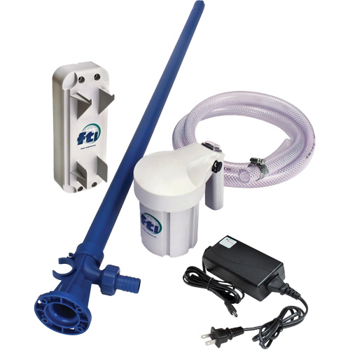 PFP-40 Drum Pump Kit with M3V Motor, Polypropylene/PVDF Rock Safety Industrial Ltd