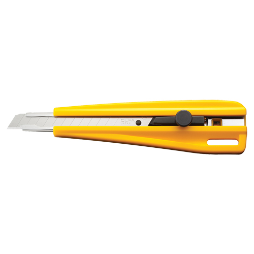Precision Knife, 9 mm, Silver, Plastic Handle Rock Safety Industrial Ltd