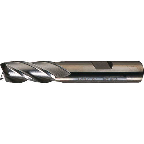 Finisseurs de coupe &agrave; embout non centr&eacute; carr&eacute; simple, 7/16" dia., 4 cannelures, Acier rapide Rock Safety Industrial Ltd
