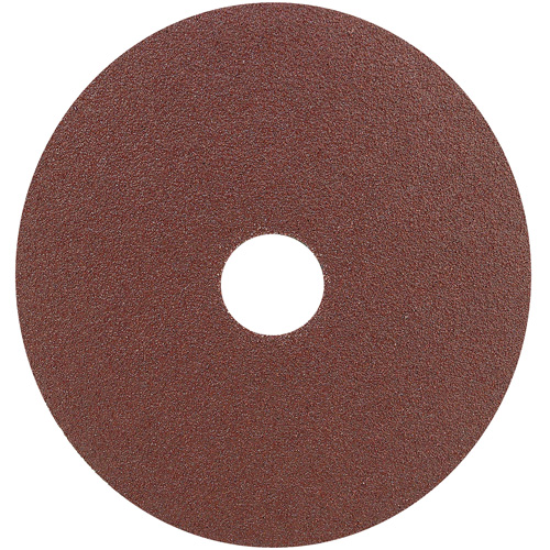 Resin Fibre Sanding Disc, Aluminum Oxide, 60, 4" Dia x 7/8" Arbor Rock Safety Industrial Ltd