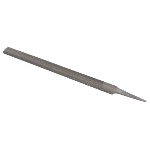 Lime pour pipeline, Demi-ronde, 14" l, Coupe B&acirc;tarde Rock Safety Industrial Ltd