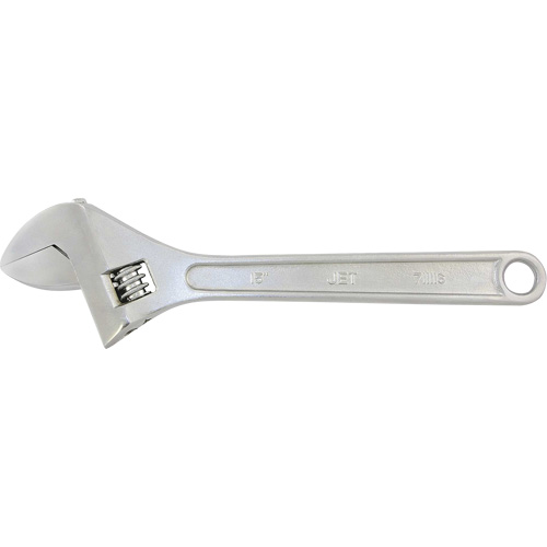 AW-15 Adjustable Wrench, 15" L, 1-7/8" Max Width, Chrome Rock Safety Industrial Ltd
