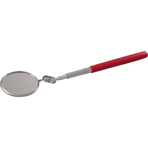 Miroir d'inspection, Circulaire, 2-1/4" lo x 2-1/4" la, T&eacute;lescopique Rock Safety Industrial Ltd