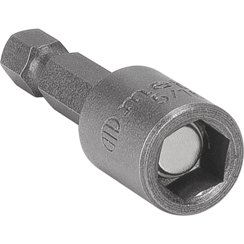 Nutsetter, 5/16" Tip, 1/4" Drive, 1-5/8" L, Magnetic Rock Safety Industrial Ltd
