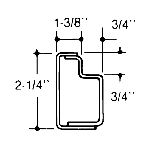 (PR) POUTRELLE PRONTO 72", 72" lo x 72" h, Capacit&eacute; 1860 lb Rock Safety Industrial Ltd
