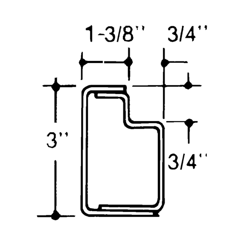 (PR) POUTRELLE PRONTO 96", 96" lo x 96" h, Capacit&eacute; 2000 lb Rock Safety Industrial Ltd
