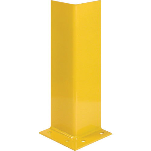 Protecteurs pour montants, Acier, 7" la x 7" p x 12" h, Jaune s&eacute;curit&eacute; OSHA Rock Safety Industrial Ltd