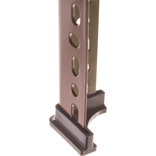 Accessoires pour corni&egrave;res perfor&eacute;es - Pied en plastique (montant simple) Rock Safety Industrial Ltd