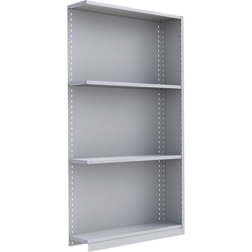 Interlok Shelving Unit, Steel, Boltless, 450 lbs. Capacity, 48" W x 88" H x 24" D Rock Safety Industrial Ltd