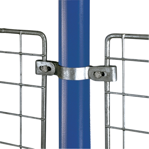 Manchon &agrave; pinces doubles pour panneaux en grillage, 1,66" Rock Safety Industrial Ltd