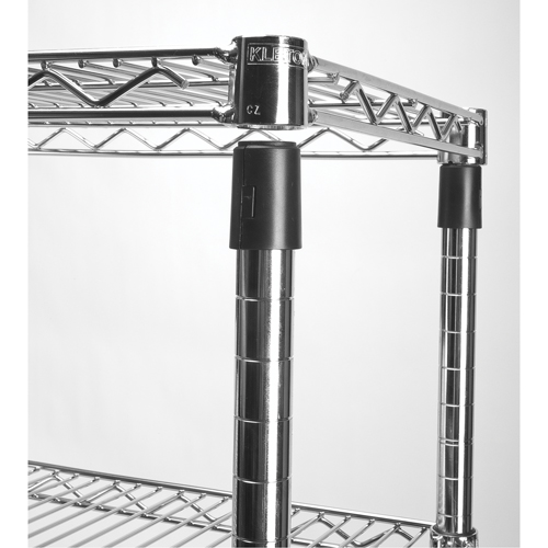 Chariots &agrave; pousser, Chrom&eacute;, 36" x 60" x 14", Capacit&eacute; 800 lb Rock Safety Industrial Ltd