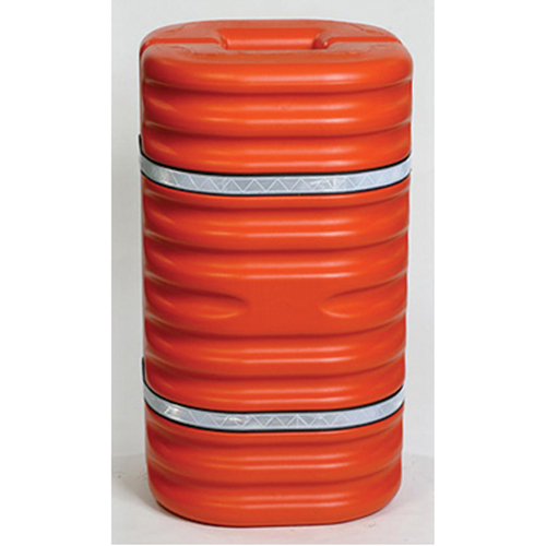 Protecteur de colonne, Ouverture int&eacute;rieure 6", 24" lo x 24" la x 42" h, Orange Rock Safety Industrial Ltd