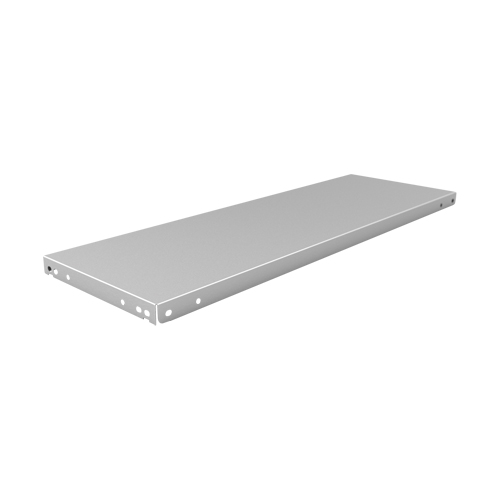 Slotted Angle Shelf, Galvanized Steel, 36" W x 12" D Rock Safety Industrial Ltd