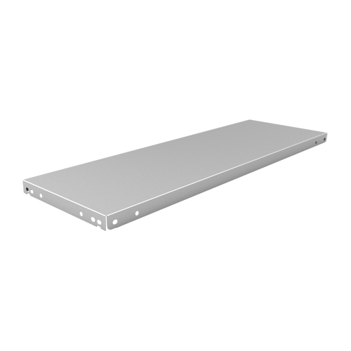 Slotted Angle Shelf, Galvanized Steel, 48" W x 12" D Rock Safety Industrial Ltd