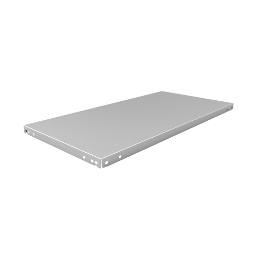 Tablette &agrave; corni&egrave;re perfor&eacute;e, Acier galvanis&eacute;, 48" la x 18" p Rock Safety Industrial Ltd