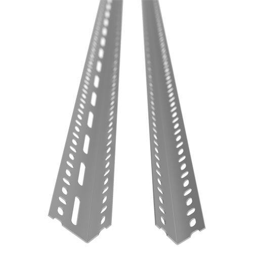 Slotted Angle Post, Galvanized Steel, 72" High Rock Safety Industrial Ltd