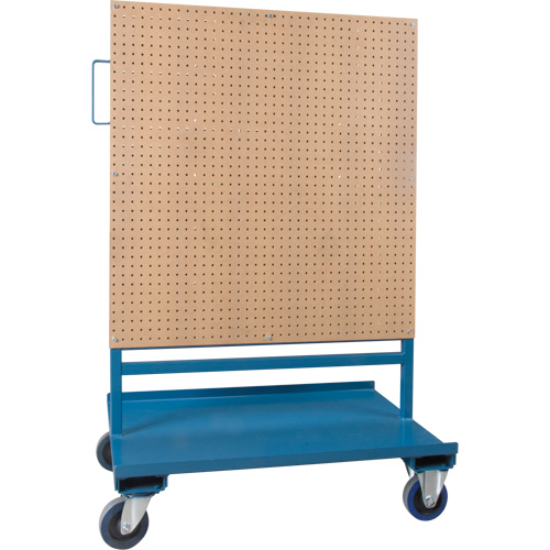 Bin/Pegboard Combo Rack, Double-sided, 38" W x 24-1/2" D x 55" H Rock Safety Industrial Ltd