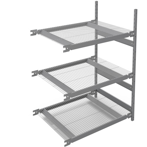 Wide Span Storage Shelving, Steel, Boltless, 1340 lbs. Capacity, 42" W x 60" H x 32" D Rock Safety Industrial Ltd