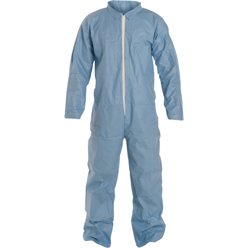 ProShield&reg; 6 SFR Coveralls, Medium, Blue, FR Treated Fabric Rock Safety Industrial Ltd