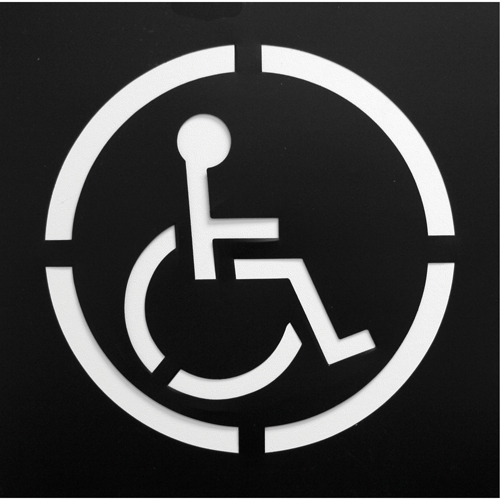 Safety Sign Stencils, English, 15.5" x 15.5" Rock Safety Industrial Ltd