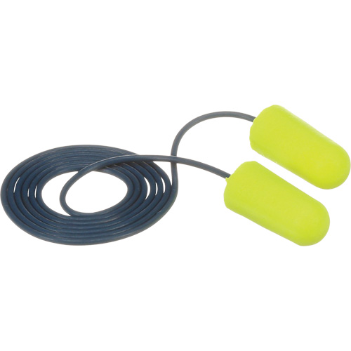 Bouchons d'oreilles d&eacute;tectables E-A-Rsoft, Avec cordon, R&eacute;gulier, Vrac - Sac en poly, NRR dB 32 Rock Safety Industrial Ltd