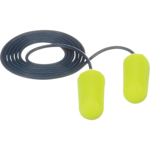 Bouchons d'oreilles d&eacute;tectables E-A-Rsoft, Avec cordon, R&eacute;gulier, Vrac - Sac en poly, NRR dB 32 Rock Safety Industrial Ltd