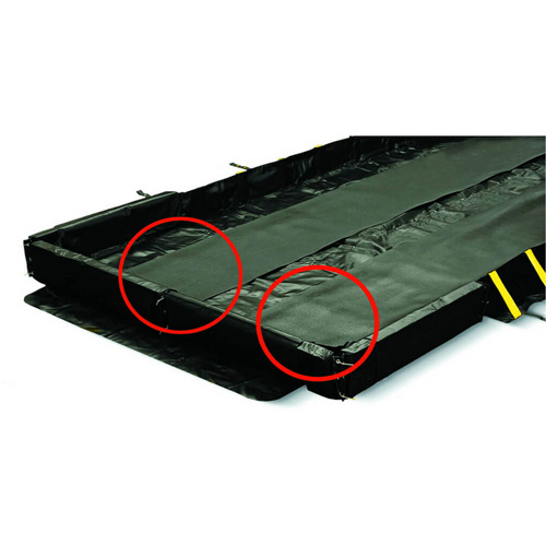 Protecteur de berme et pont &agrave; tuyaux TracMat Rock Safety Industrial Ltd