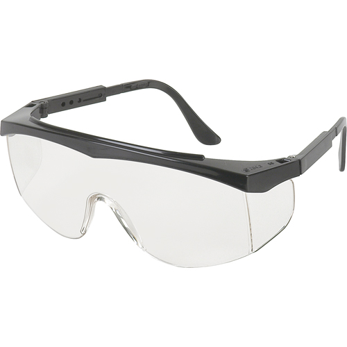 Lunettes de s&eacute;curit&eacute; s&eacute;rie SS1, Lentille Transparent, Anti-&eacute;gratignures, ANSI Z87+/R&eacute;pond ou surpasse la norme CSA Z94.3 Rock Safety Industrial Ltd