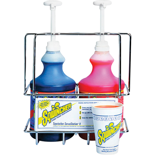 Sqwincher&reg; ServaStations&reg; Wall Mount Rack Rock Safety Industrial Ltd