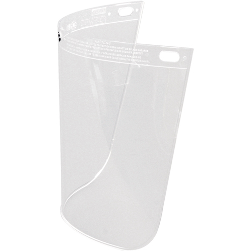 North&reg; High Performance&reg; Faceshield, Propionate, Clear Tint Rock Safety Industrial Ltd