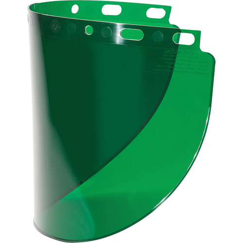 Visi&egrave;re panoramique Fibre-Metal, Propionate, Teinte Vert Rock Safety Industrial Ltd