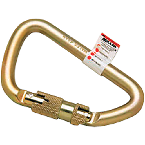 Miller&reg; Carabiners, Steel, 400 lbs Capacity Rock Safety Industrial Ltd