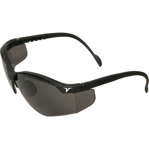 Lunettes de s&eacute;curit&eacute; Veratti Breeze, Lentille Grise/fum&eacute;e, Antibu&eacute;e, R&eacute;pond ou surpasse la norme CSA Z94.3 Rock Safety Industrial Ltd