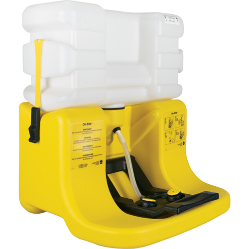 On-Site&reg; Eyewash Station, Gravity-Fed, 7 gal. Capacity, Meets ANSI Z358.1 Rock Safety Industrial Ltd