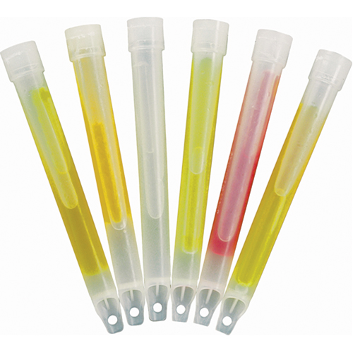 6" Cyalume&reg; Lightsticks, White, 30 mins. Duration Rock Safety Industrial Ltd