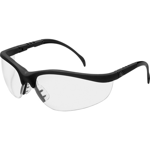 Lunettes de s&eacute;curit&eacute; Klondike, Lentille Transparent, Anti-&eacute;gratignures, R&eacute;pond ou surpasse la norme CSA Z94.3 Rock Safety Industrial Ltd
