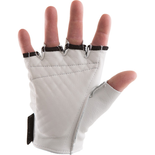 Gants antichocs avec paume &agrave; coussinet gaufr&eacute; - Gauche, Taille Grand, Paume Cuir fleur Rock Safety Industrial Ltd