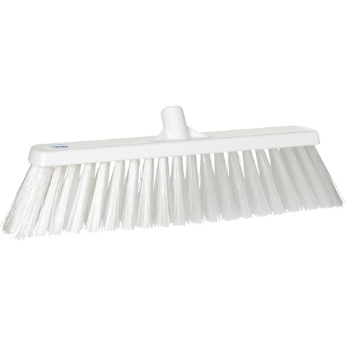 Large Particle Push Broom Head, 2-1/2", Polyester, White Rock Safety Industrial Ltd