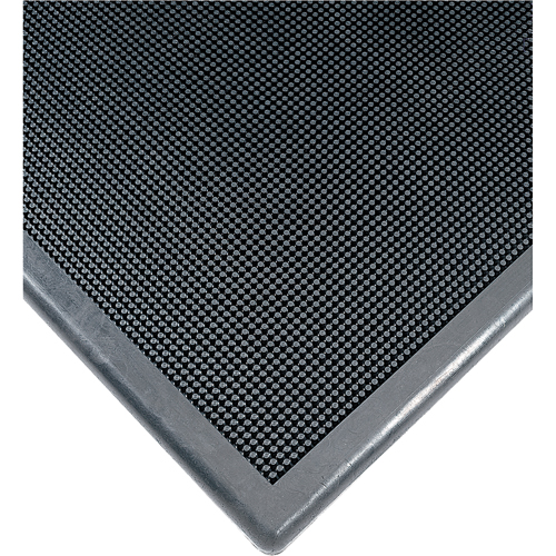 Tapis de d&eacute;sinfection No 222, Caoutchouc, 2' la x 2-2/3' lo x 1/2" &eacute;pais, Noir Rock Safety Industrial Ltd
