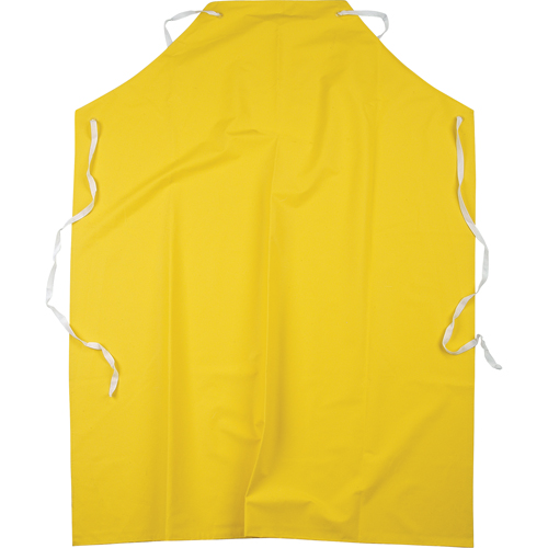 Tabliers ignifuges, Polyester/PVC, 48" lo x 36" la, Jaune Rock Safety Industrial Ltd